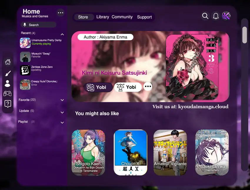 Baca Komik Kimi ni Koisuru Satsujinki Chapter 21 Gambar 1