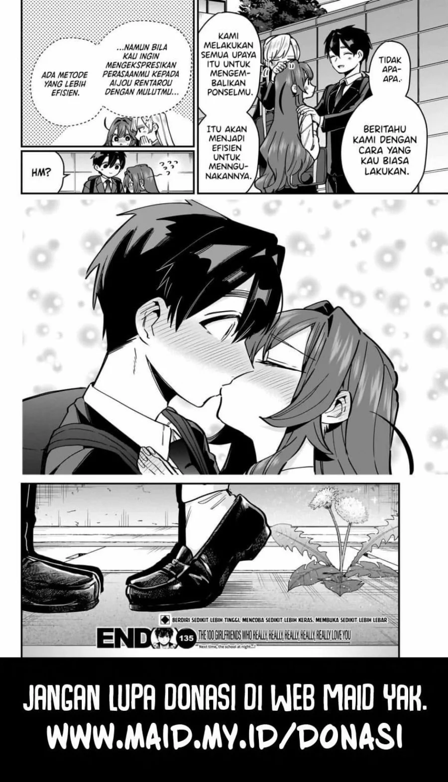 Kimi no Koto ga Dai Dai Dai Dai Daisuki na 100-ri no Kanojo Chapter 135 Gambar 24