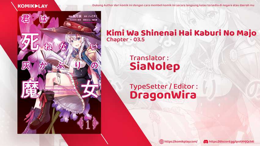 Baca  Kimi wa Shinenai Hai Kaburi no Majo Chapter 3.5 Gambar 2
