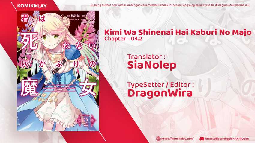 Baca Kimi wa Shinenai Hai Kaburi no Majo Chapter 4.2 Gambar 2
