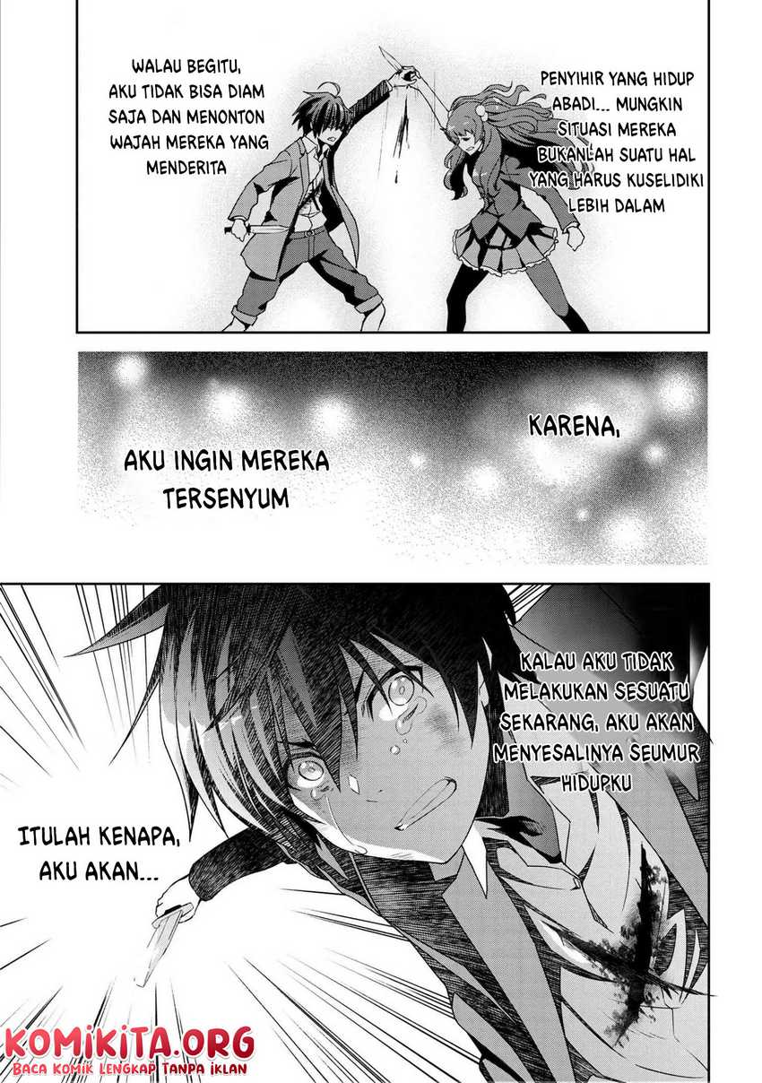 Kimi wa Shinenai Hai Kaburi no Majo Chapter 5.2 Gambar 23