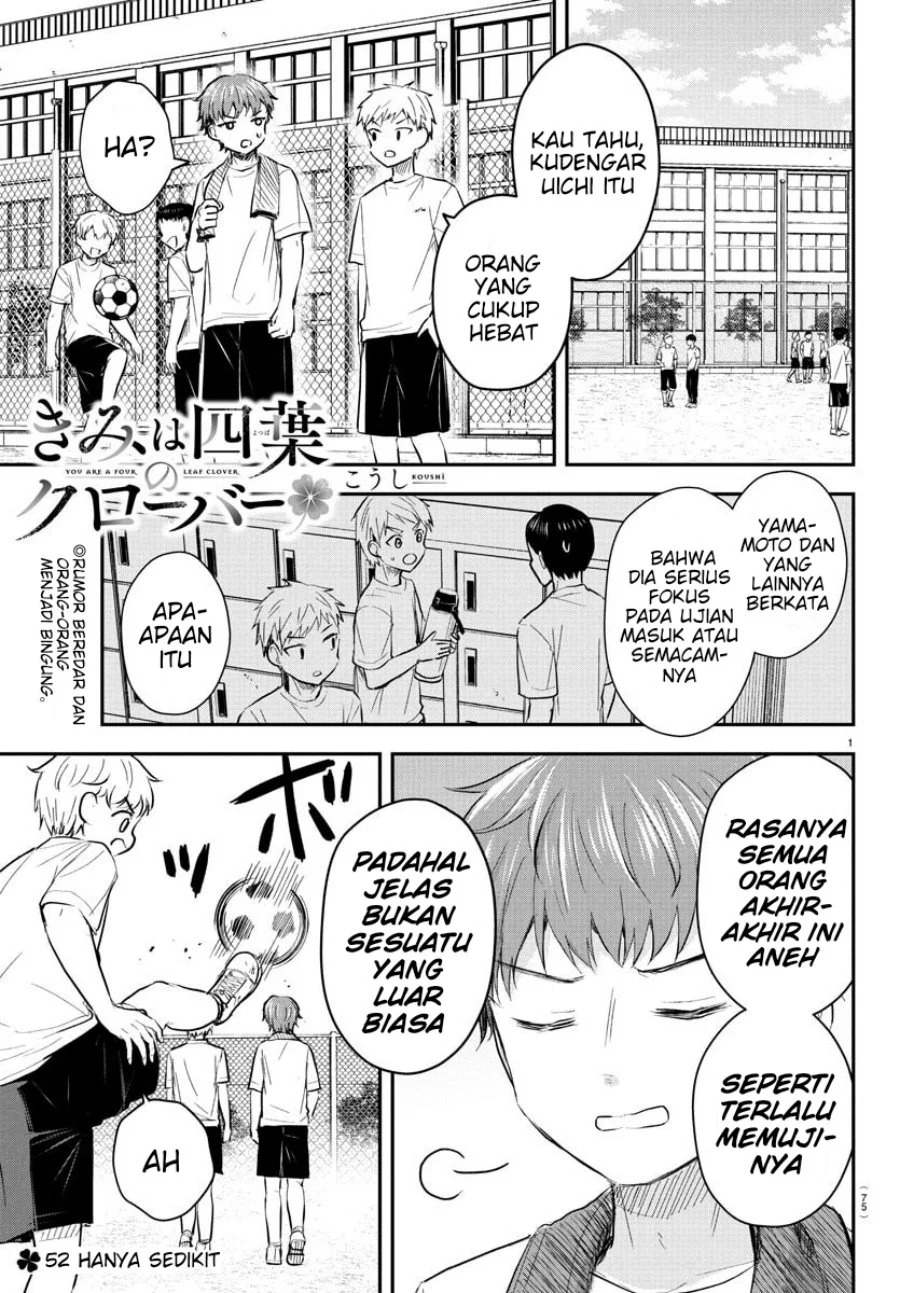 Baca  Kimi wa Yotsuba no Clover Chapter 52 Gambar 2