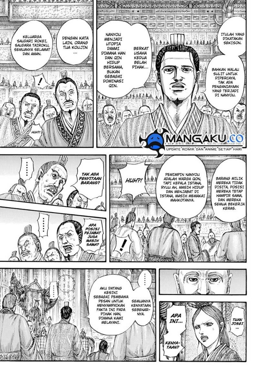 Kingdom Chapter 814 Gambar 11