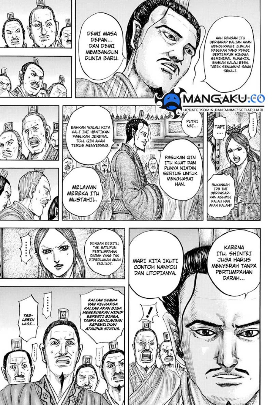 Kingdom Chapter 814 Gambar 13