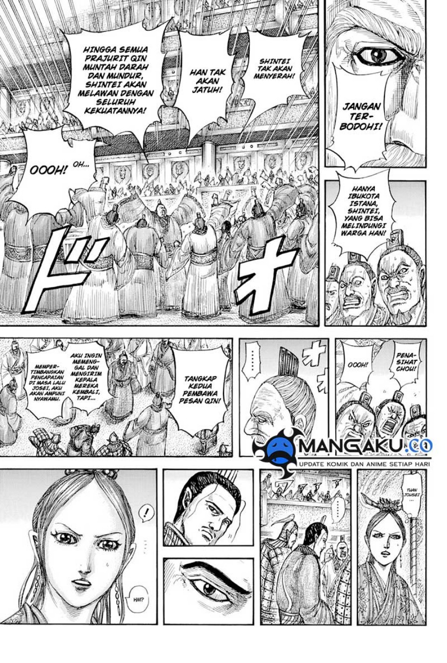 Kingdom Chapter 814 Gambar 17