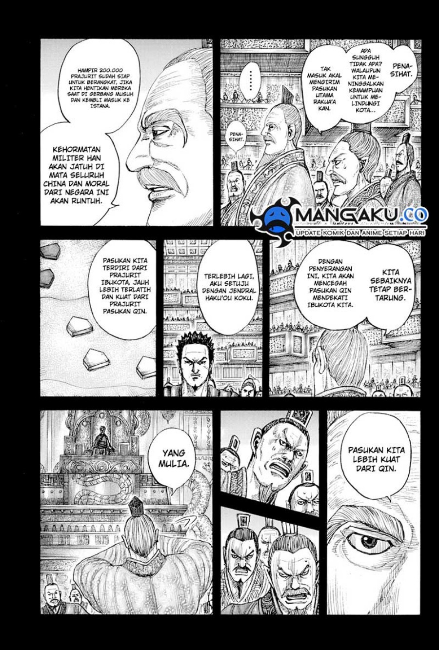Kingdom Chapter 814 Gambar 5