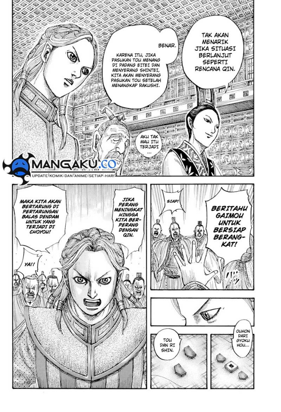 Kingdom Chapter 815 Gambar 9
