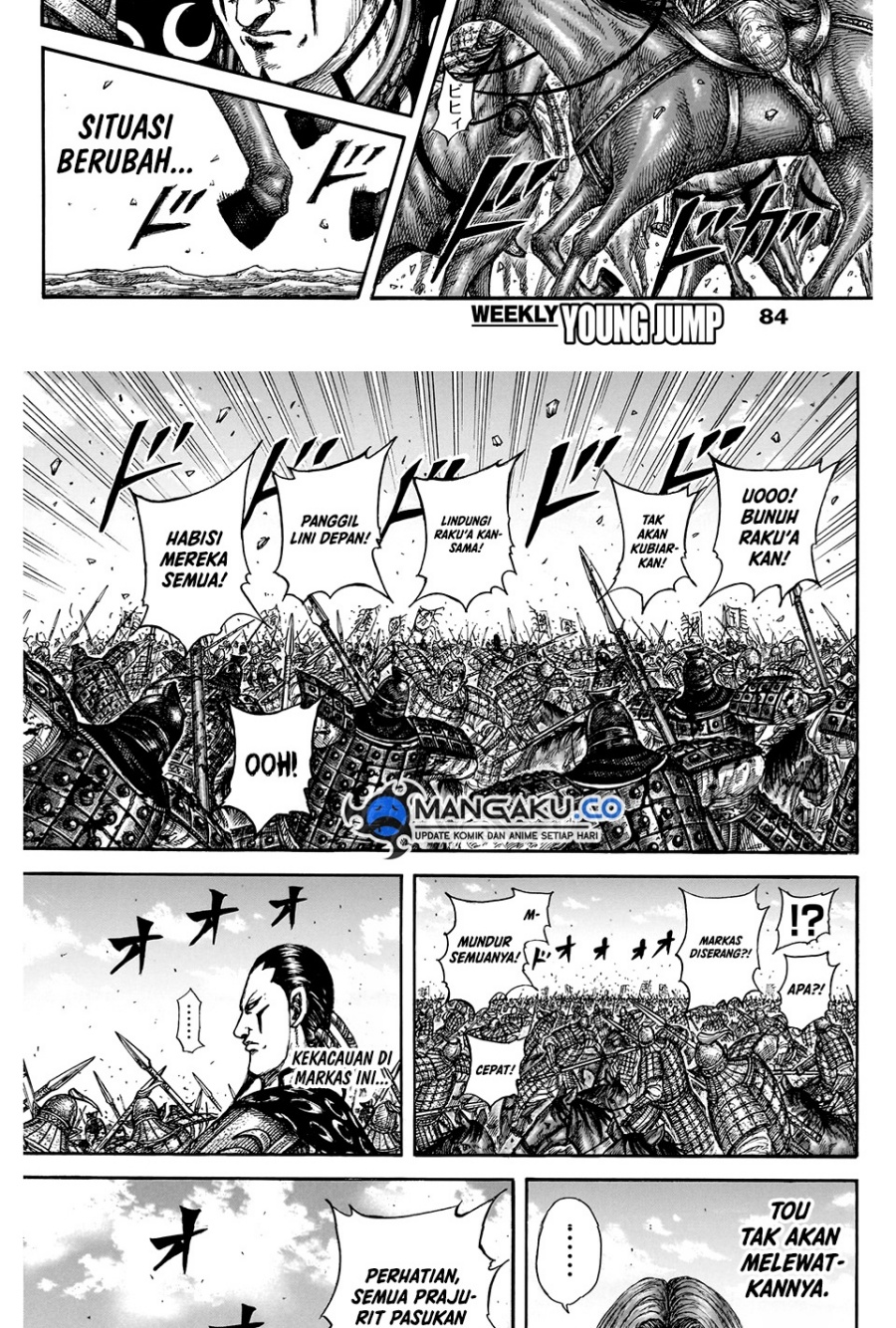 Kingdom Chapter 828 Gambar 9