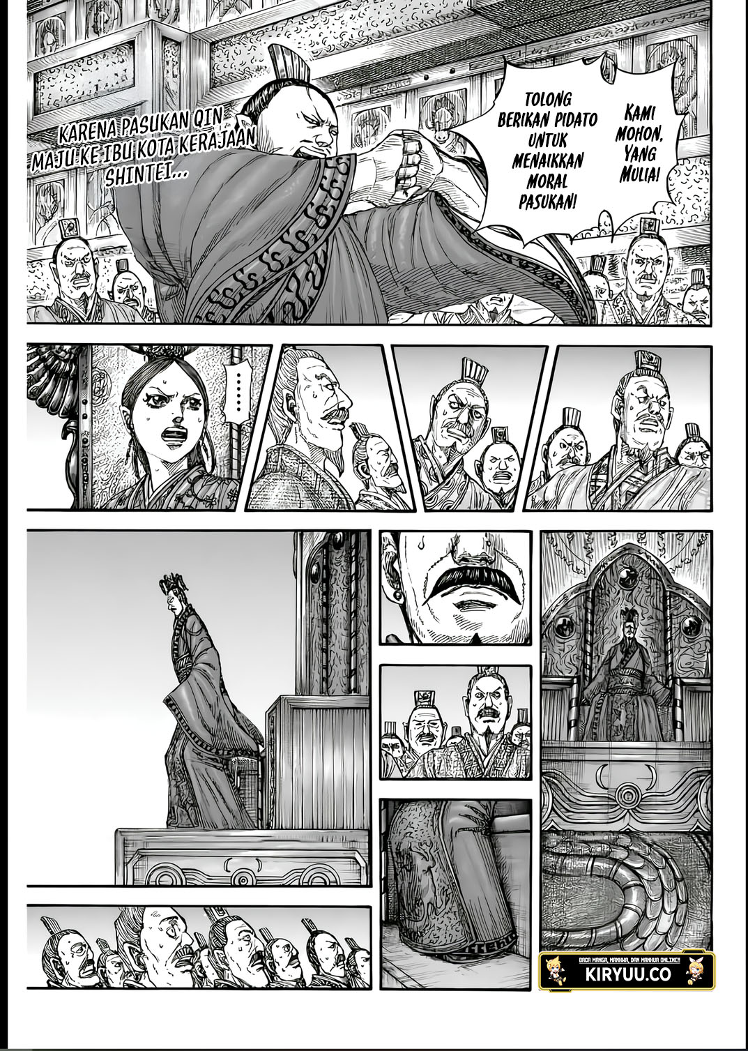 Baca Komik Kingdom Chapter 835 Gambar 1