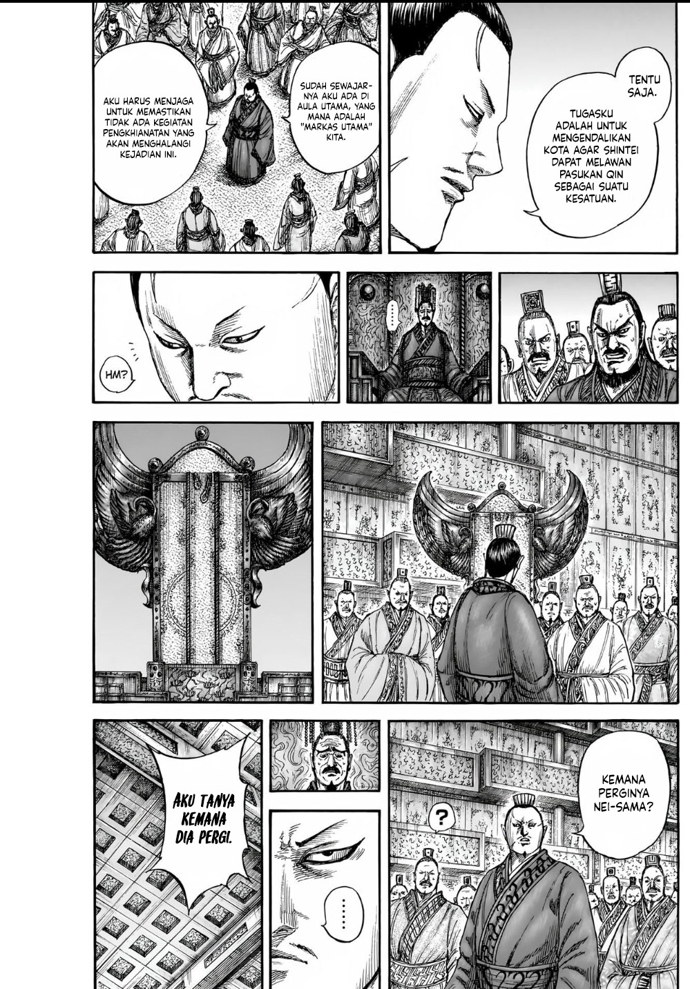 Kingdom Chapter 836 Gambar 12