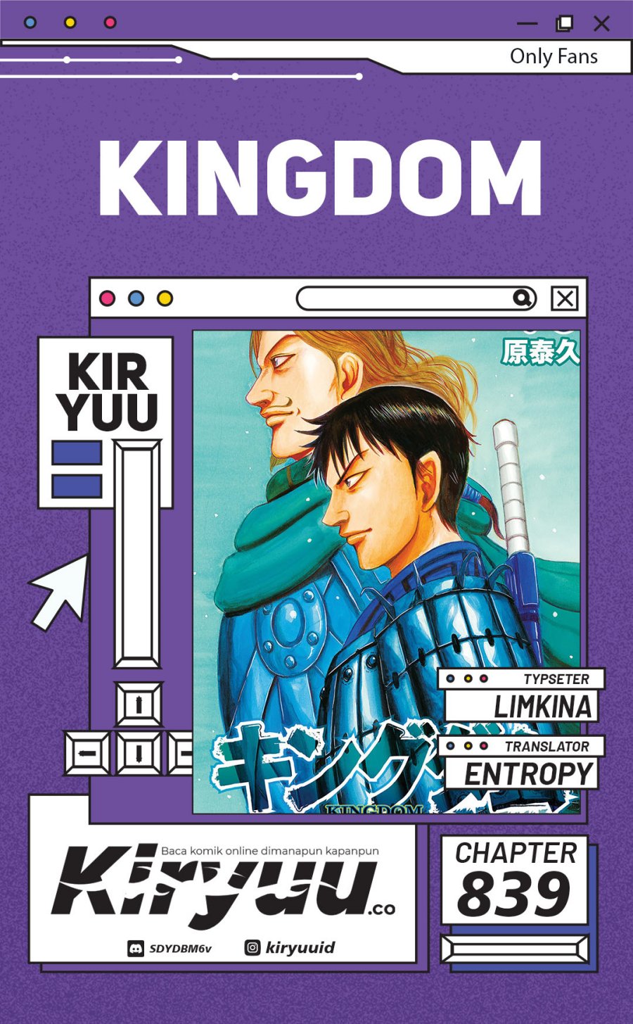 Baca Komik Kingdom Chapter 839 Gambar 1