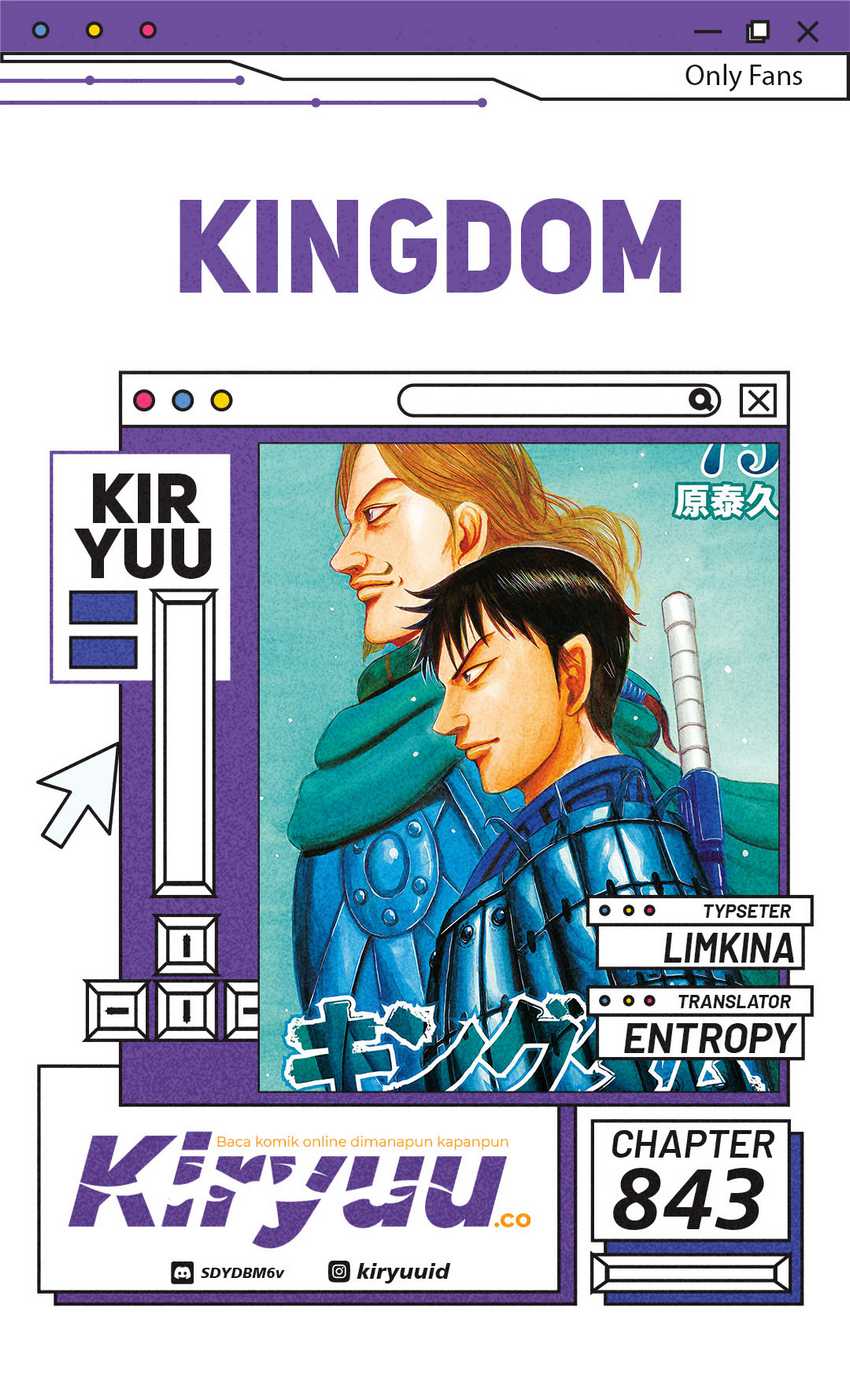 Baca Komik Kingdom Chapter 843 Gambar 1