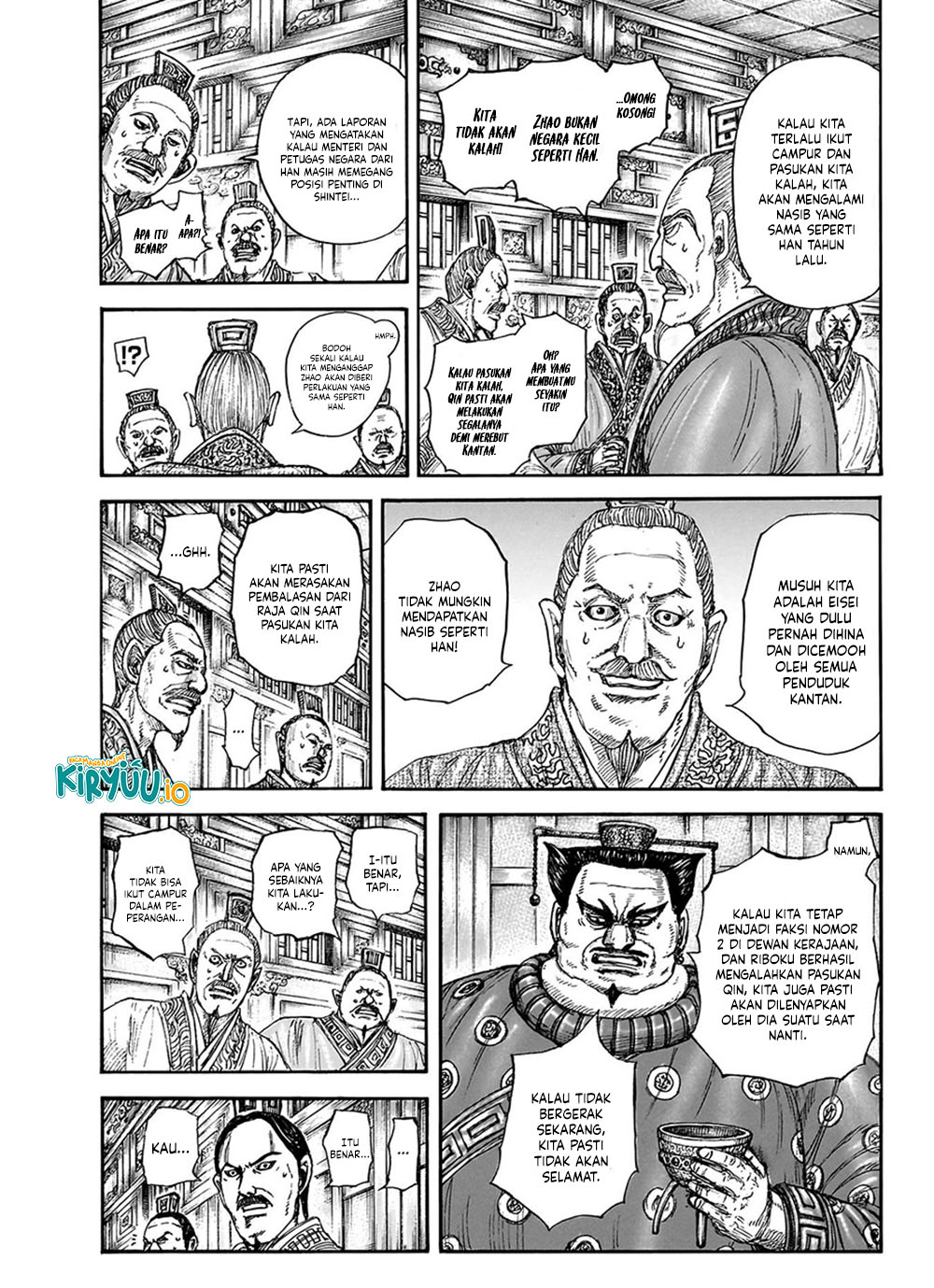 Kingdom Chapter 848 Gambar 3