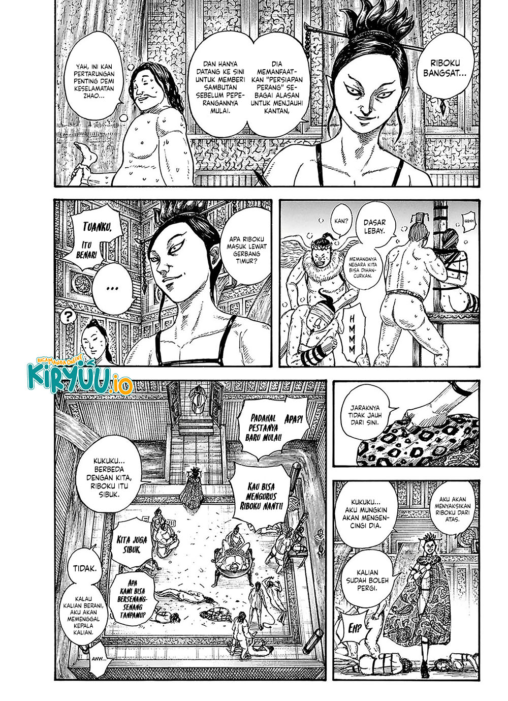Kingdom Chapter 848 Gambar 7