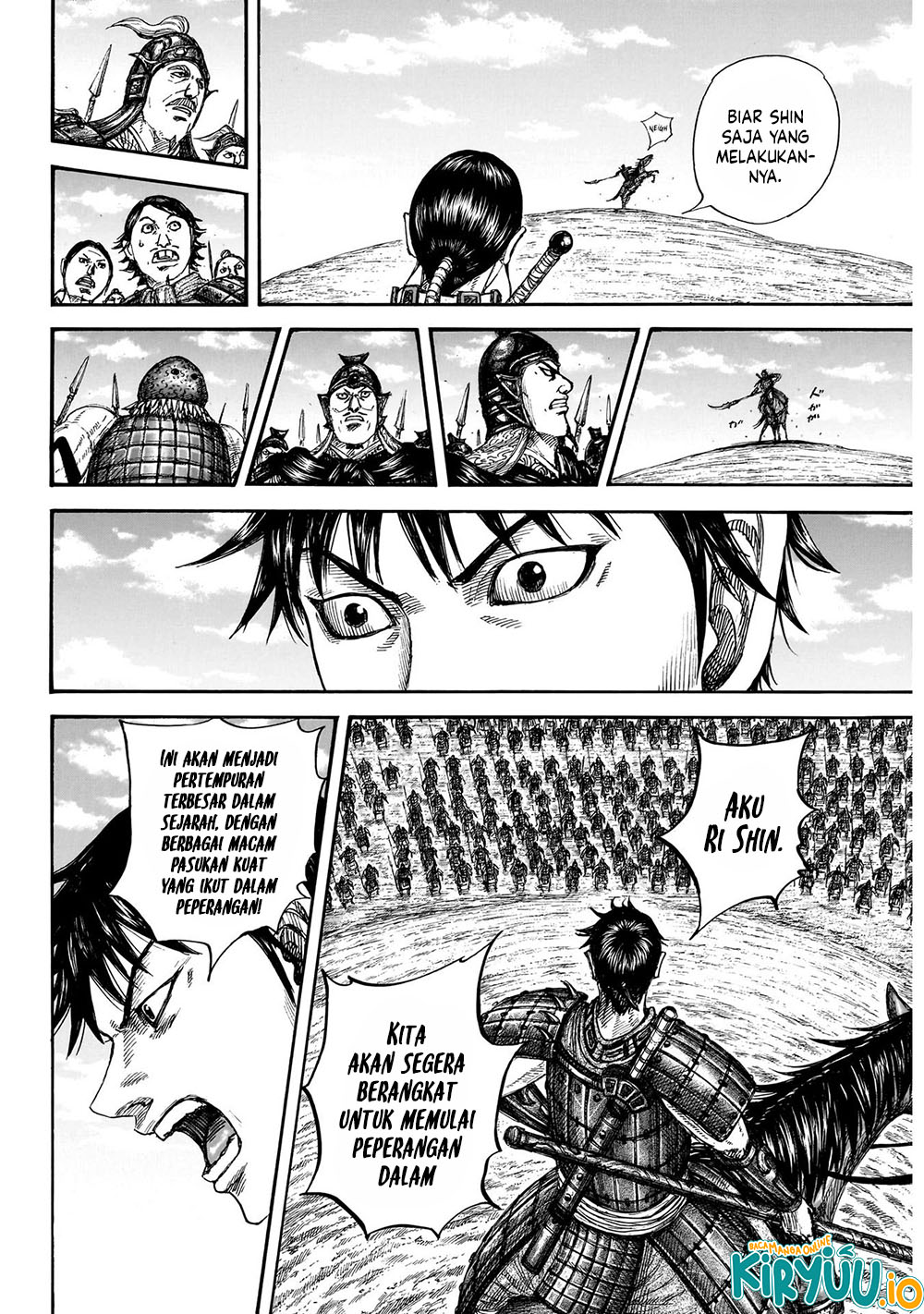 Kingdom Chapter 849 Gambar 10