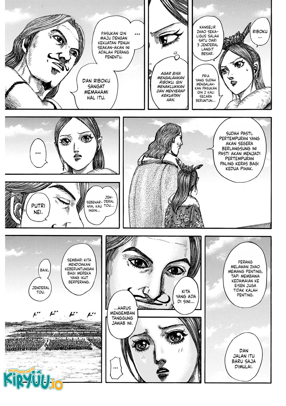 Kingdom Chapter 849 Gambar 15