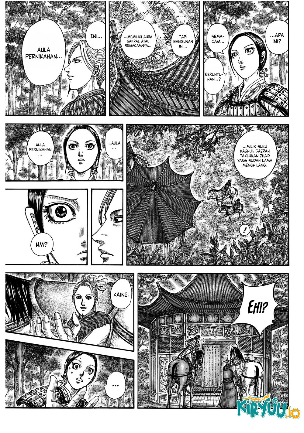 Kingdom Chapter 849 Gambar 17