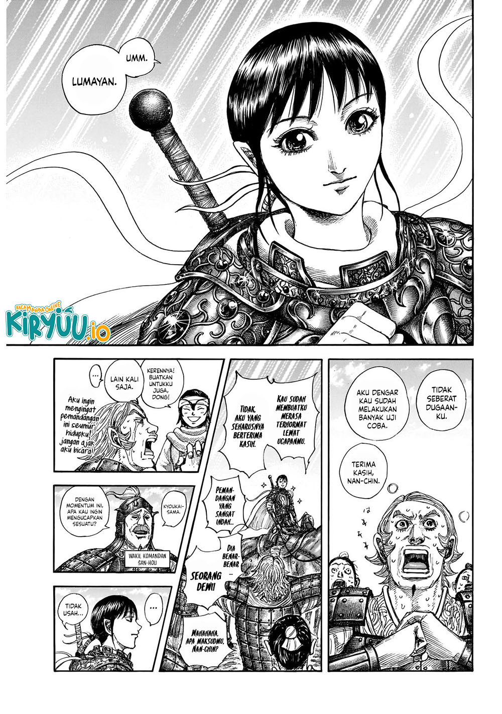 Kingdom Chapter 849 Gambar 9