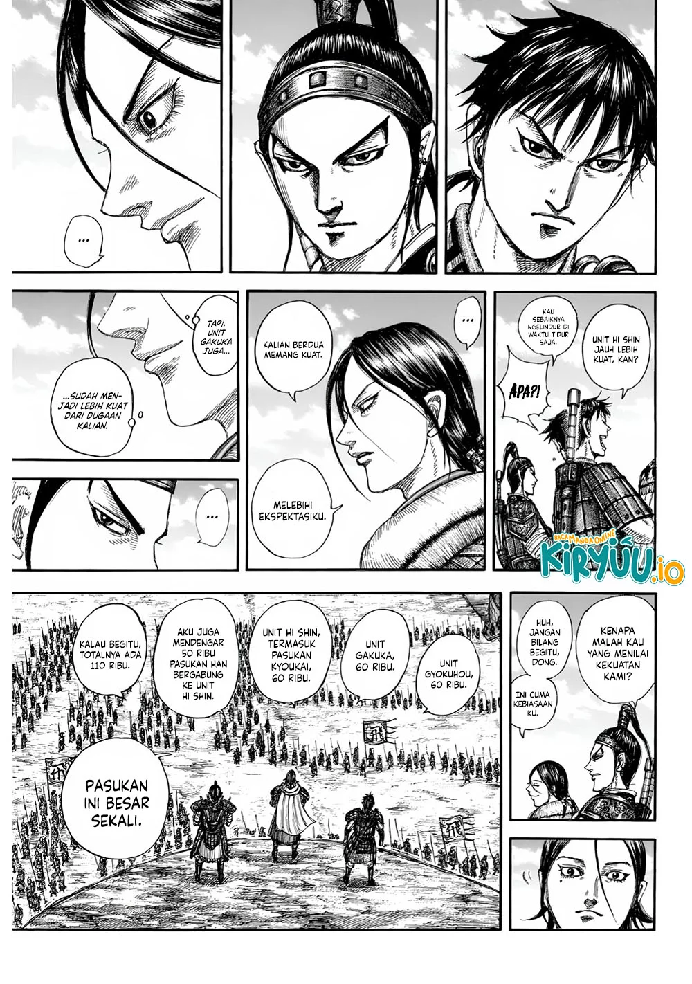 Kingdom Chapter 850 Gambar 15