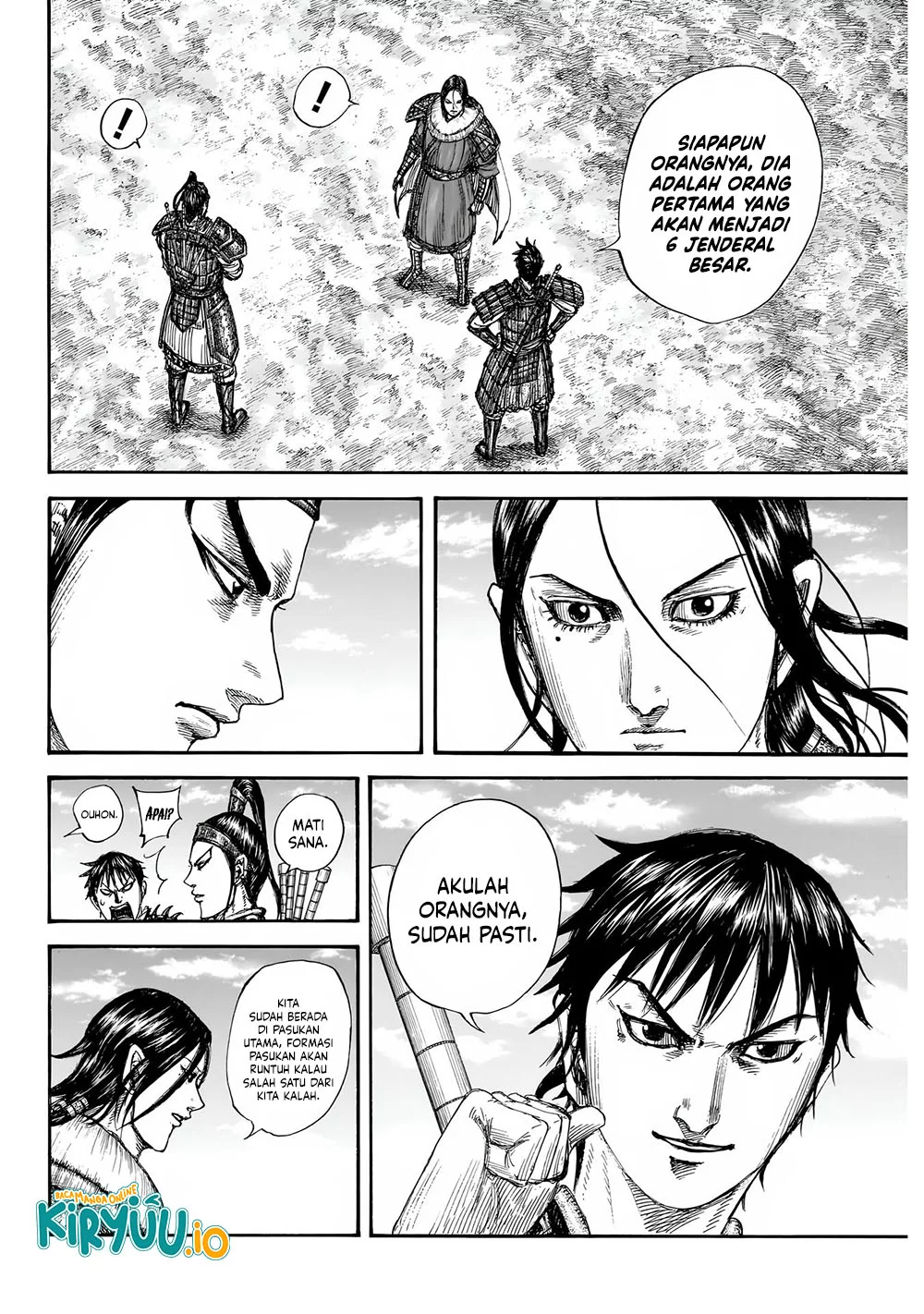 Kingdom Chapter 850 Gambar 17