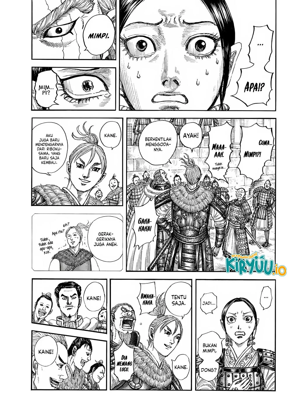 Kingdom Chapter 850 Gambar 3