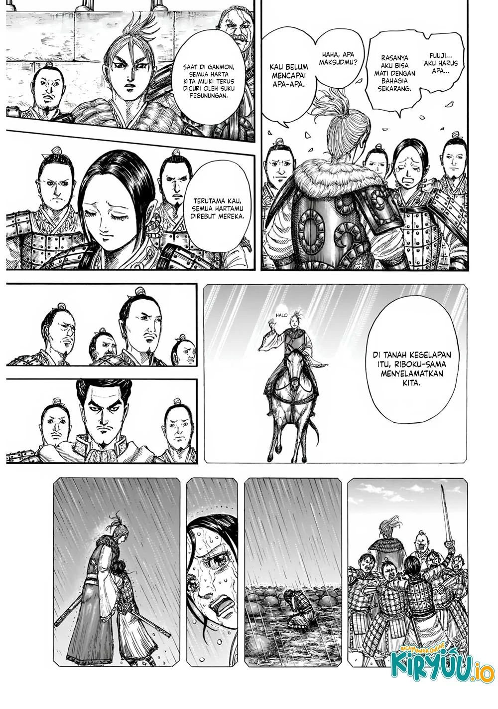 Kingdom Chapter 850 Gambar 5