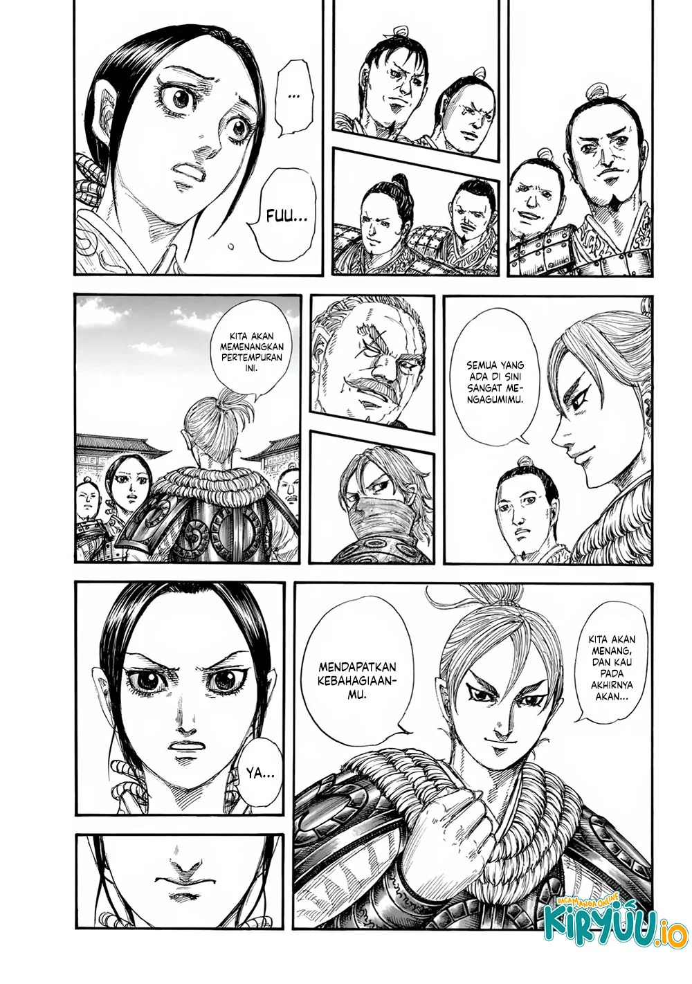 Kingdom Chapter 850 Gambar 7