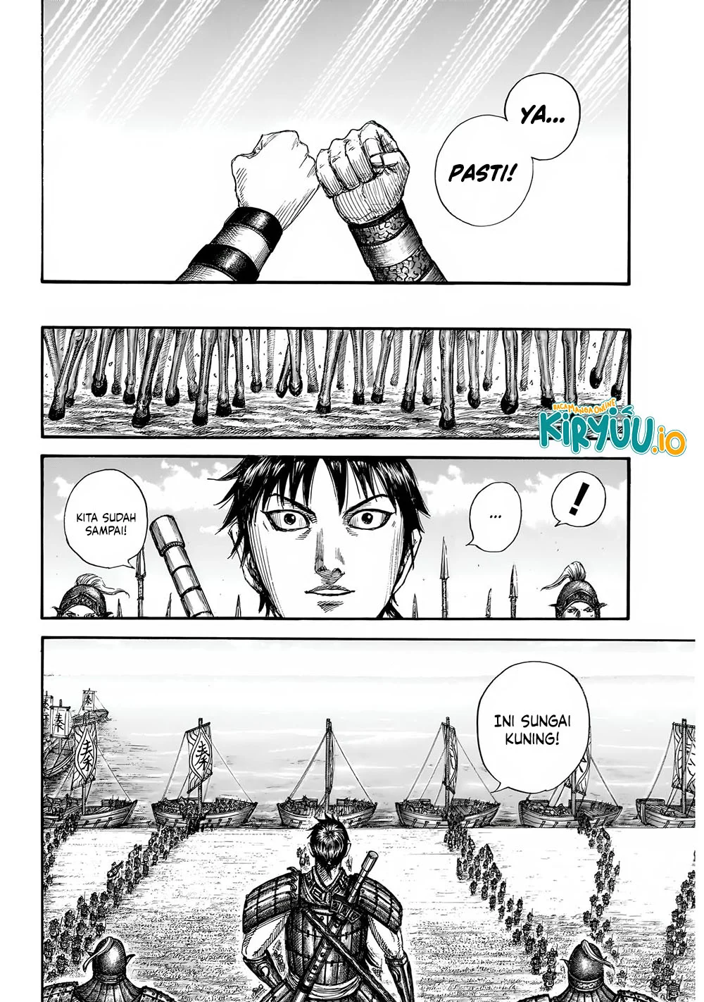 Kingdom Chapter 850 Gambar 8