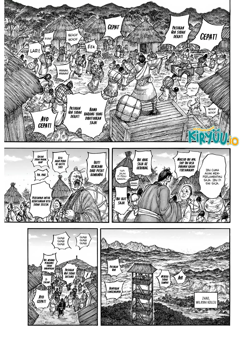 Kingdom Chapter 851 Gambar 3