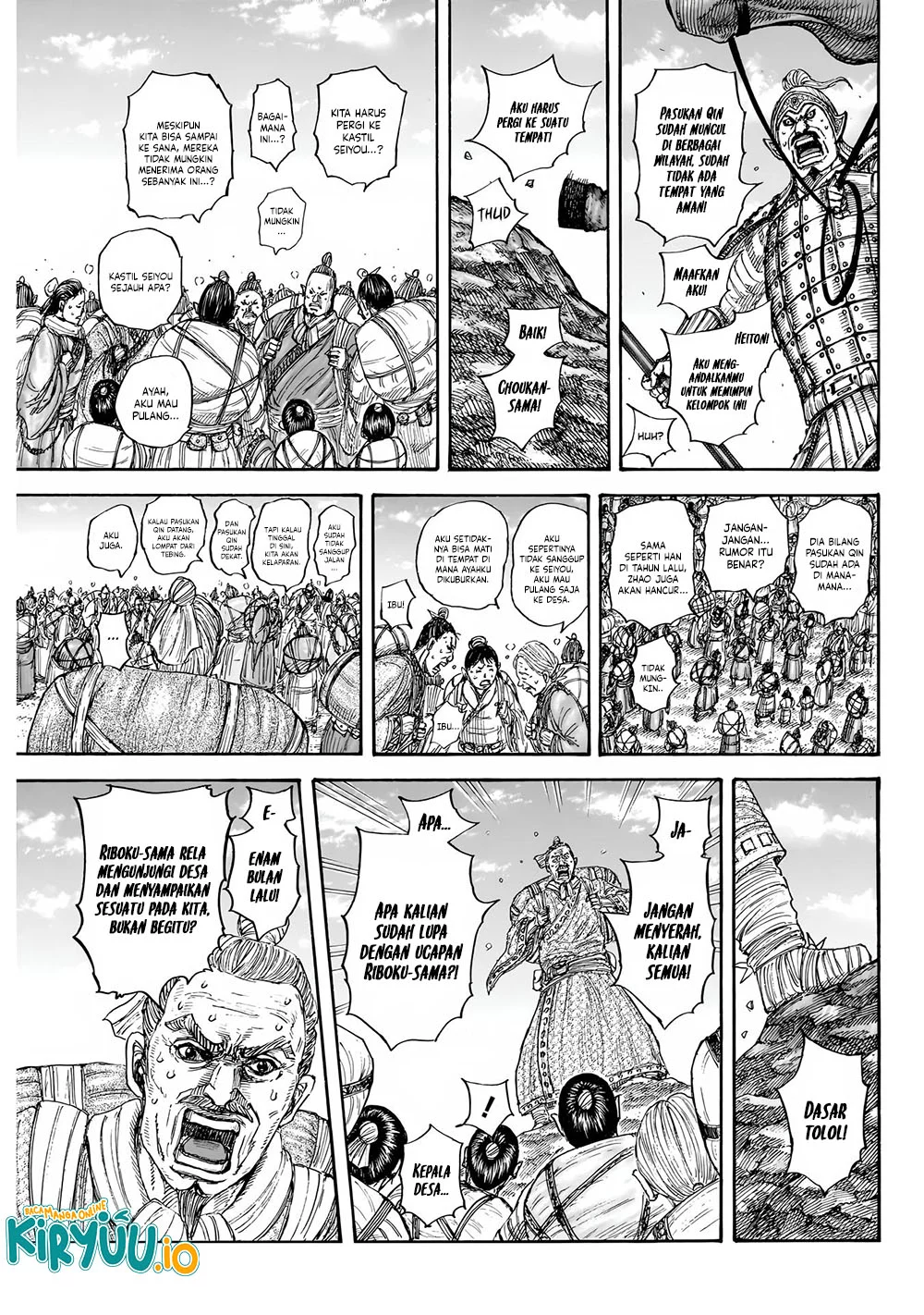 Kingdom Chapter 851 Gambar 7