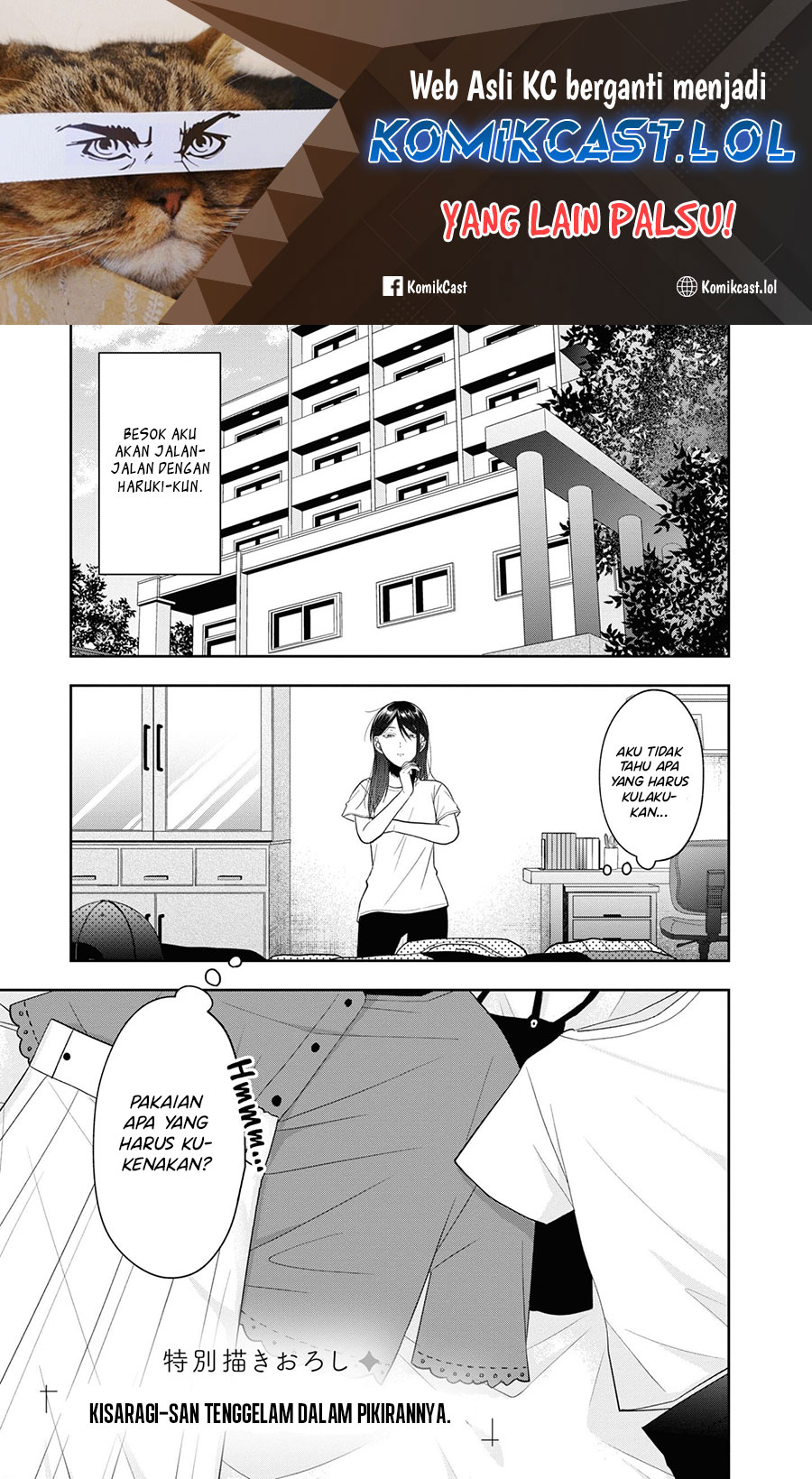 Baca  Kisaragi-san has a Piercing Gaze Chapter 17.5 Gambar 2