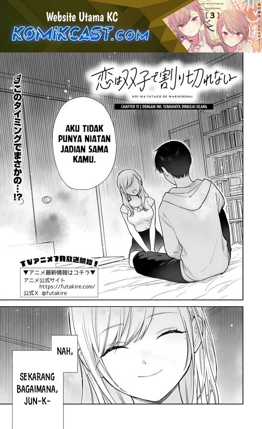 Baca  Koi wa Futago de Warikirenai Chapter 15 Gambar 2