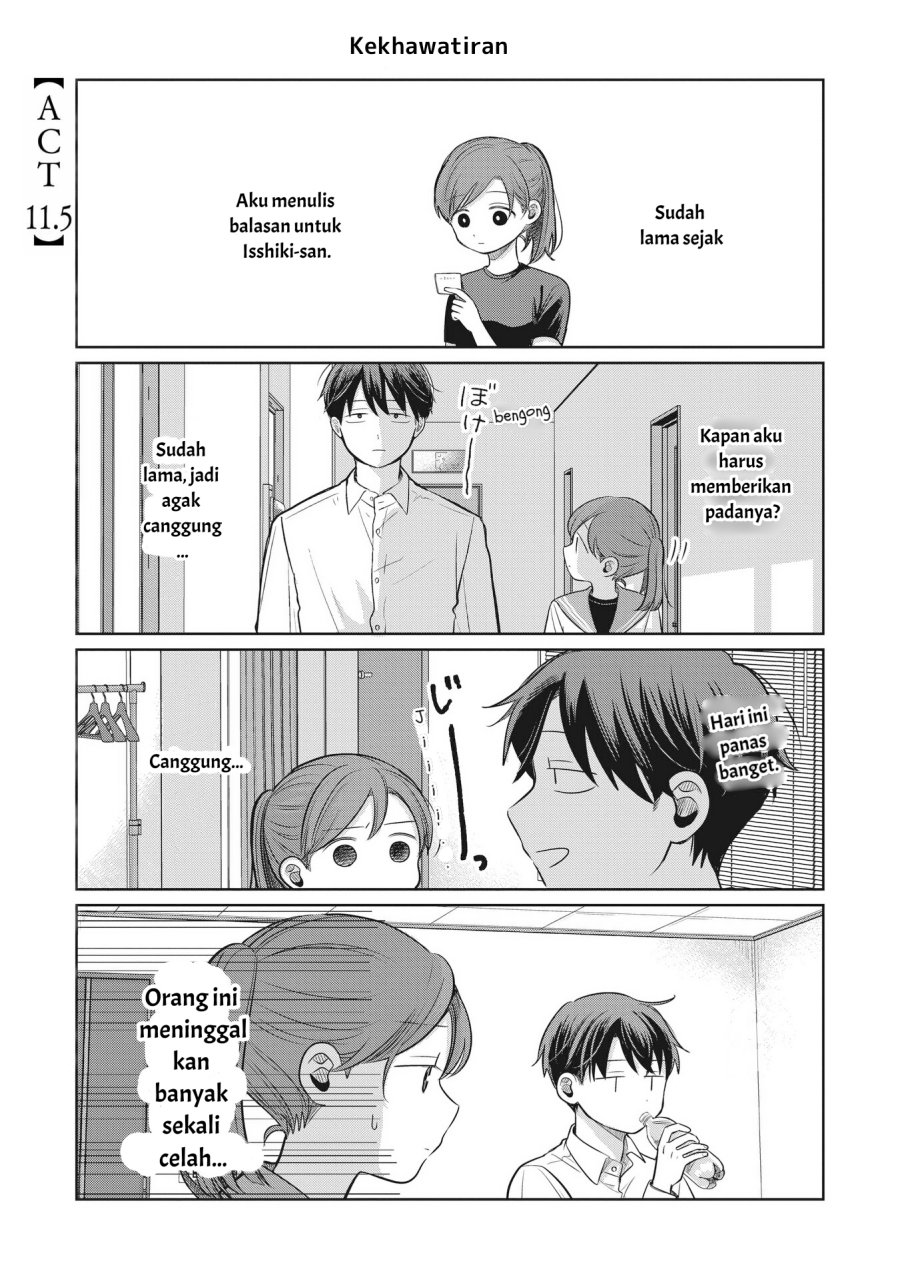 Baca Komik Koibumi to 13-sai no Joyuu Chapter 11.5 Gambar 1