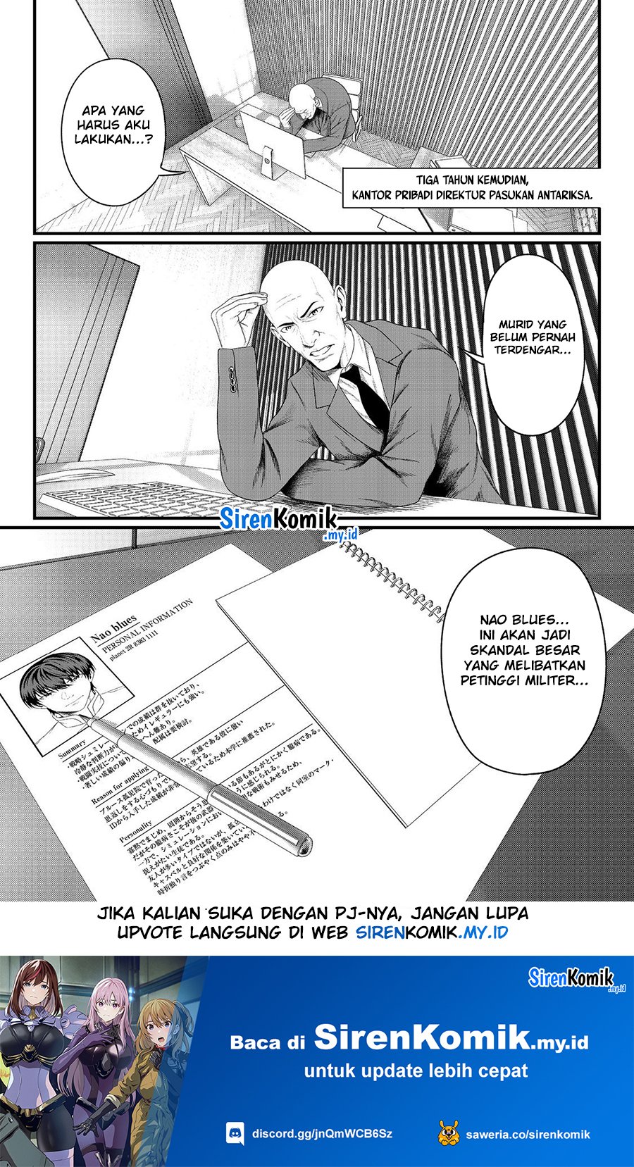 “Koko wa Makasete Sakini Ike!” wo shitai Shinitagari no Nozomanu Uchuu Gekokujou Chapter 1 Gambar 47