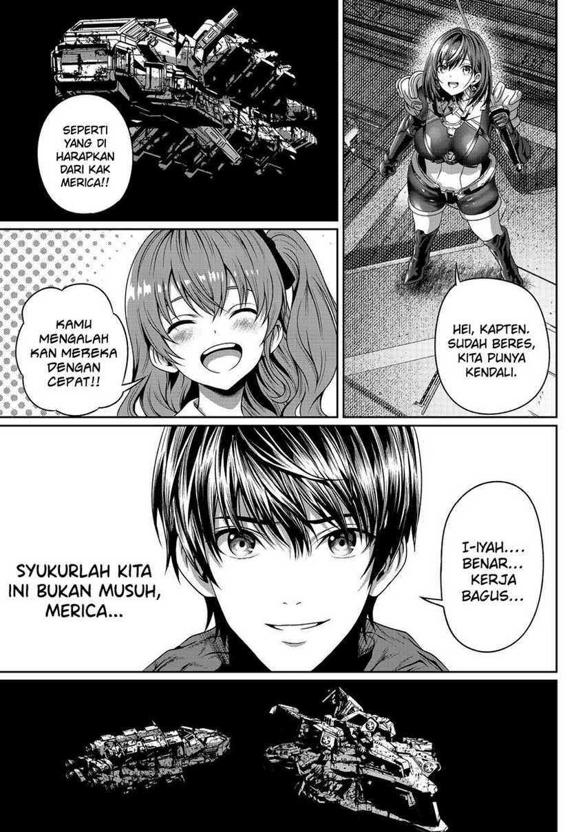 “Koko wa Makasete Sakini Ike!” wo shitai Shinitagari no Nozomanu Uchuu Gekokujou Chapter 5 Gambar 33