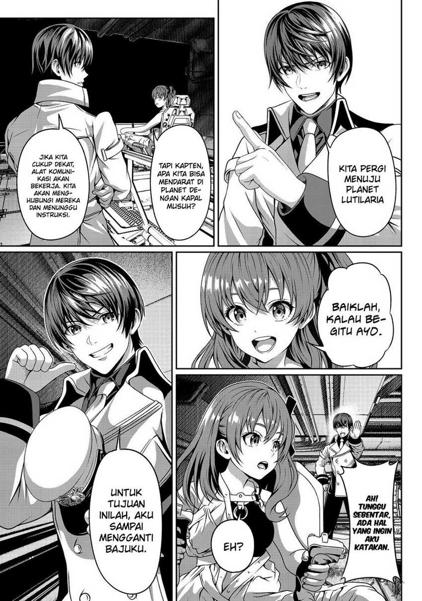 “Koko wa Makasete Sakini Ike!” wo shitai Shinitagari no Nozomanu Uchuu Gekokujou Chapter 5 Gambar 35