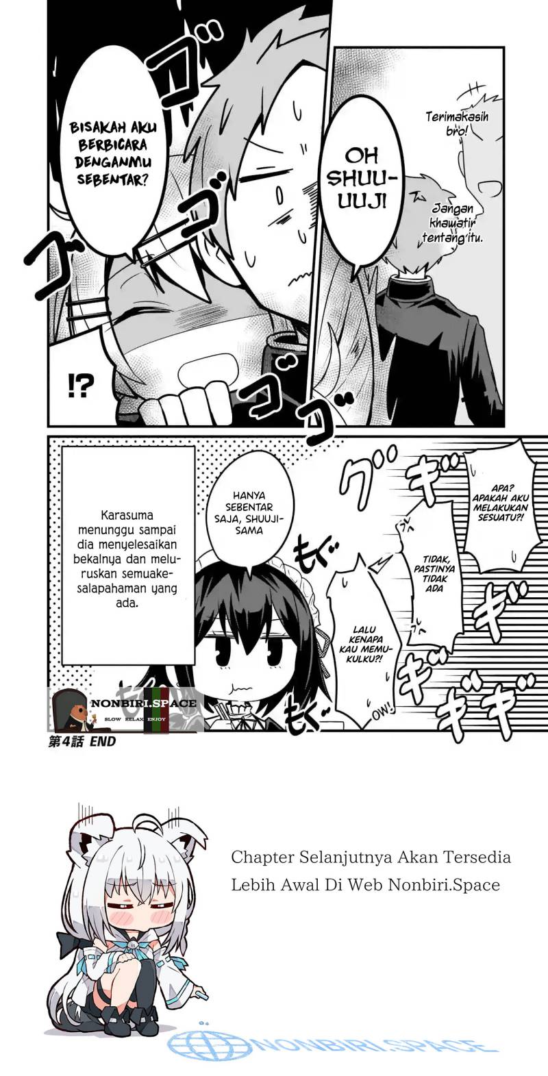 Kokoro no Koe ga Moreyasui Maid-san Chapter 4 Gambar 16
