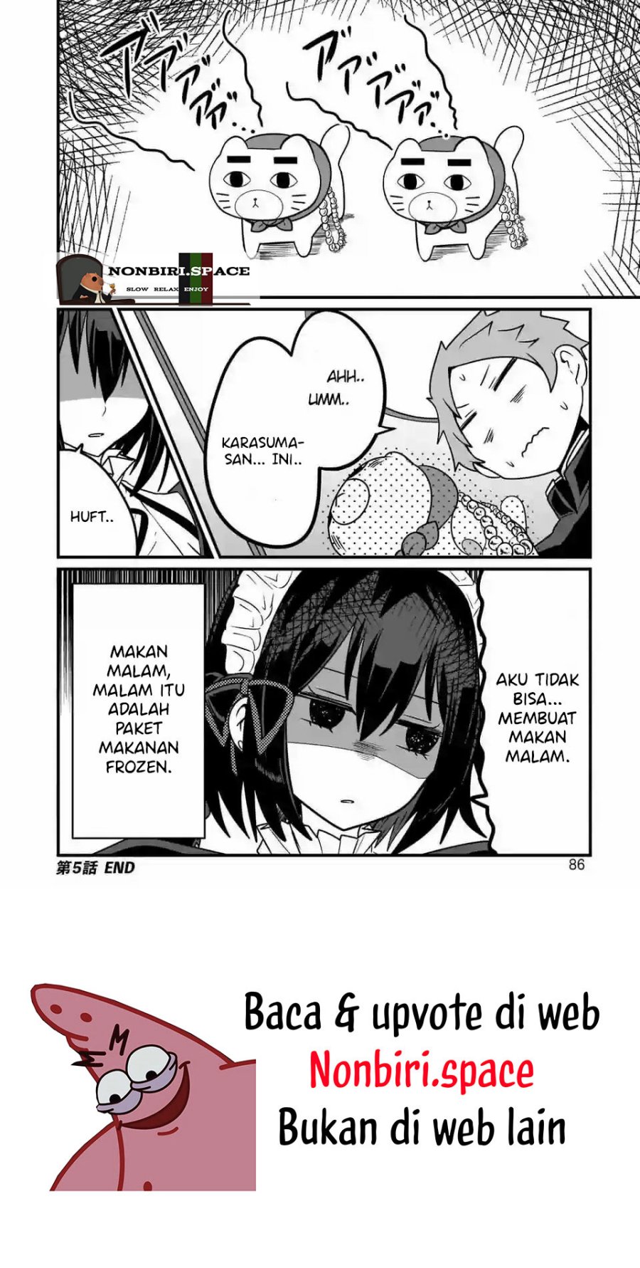 Kokoro no Koe ga Moreyasui Maid-san Chapter 5 Gambar 14