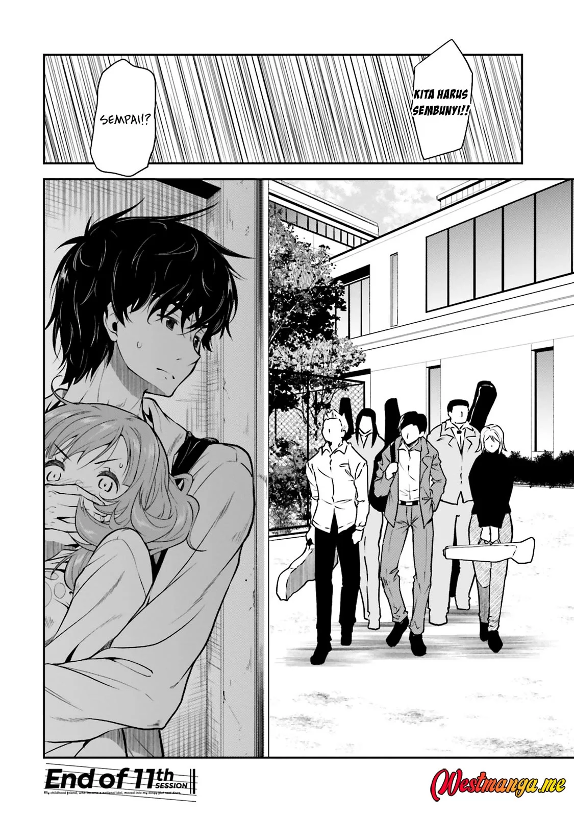 Kokuminteki Idol ni natta Osananajimi ga, Boro Apartment ni Sunderu Ore no Tonari ni Hikkoshite Kita Ken Chapter 11 Gambar 37