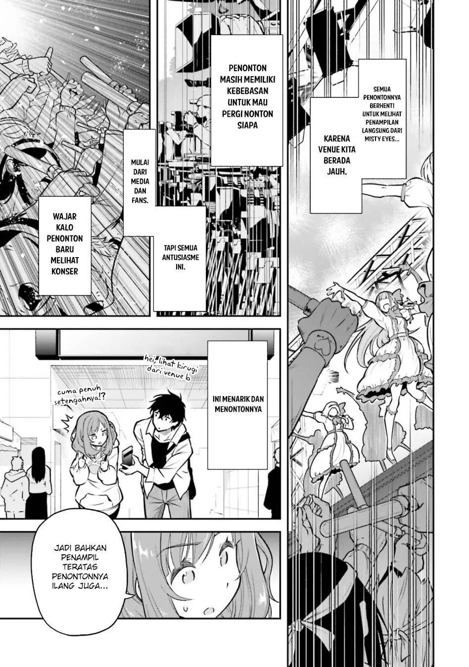 Kokuminteki Idol ni natta Osananajimi ga, Boro Apartment ni Sunderu Ore no Tonari ni Hikkoshite Kita Ken Chapter 12 Gambar 11