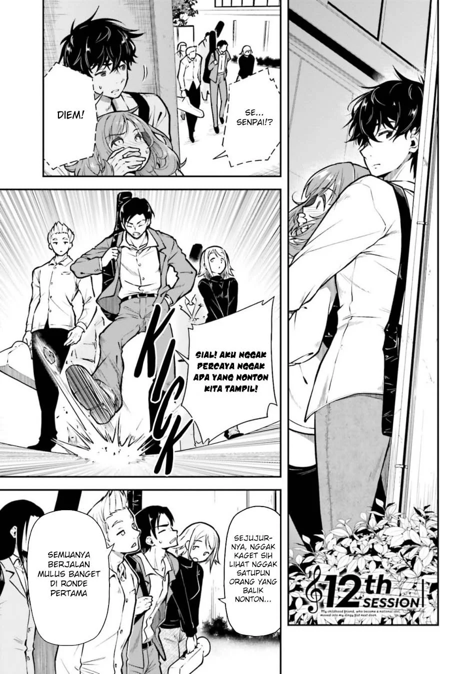 Baca  Kokuminteki Idol ni natta Osananajimi ga, Boro Apartment ni Sunderu Ore no Tonari ni Hikkoshite Kita Ken Chapter 12 Gambar 2