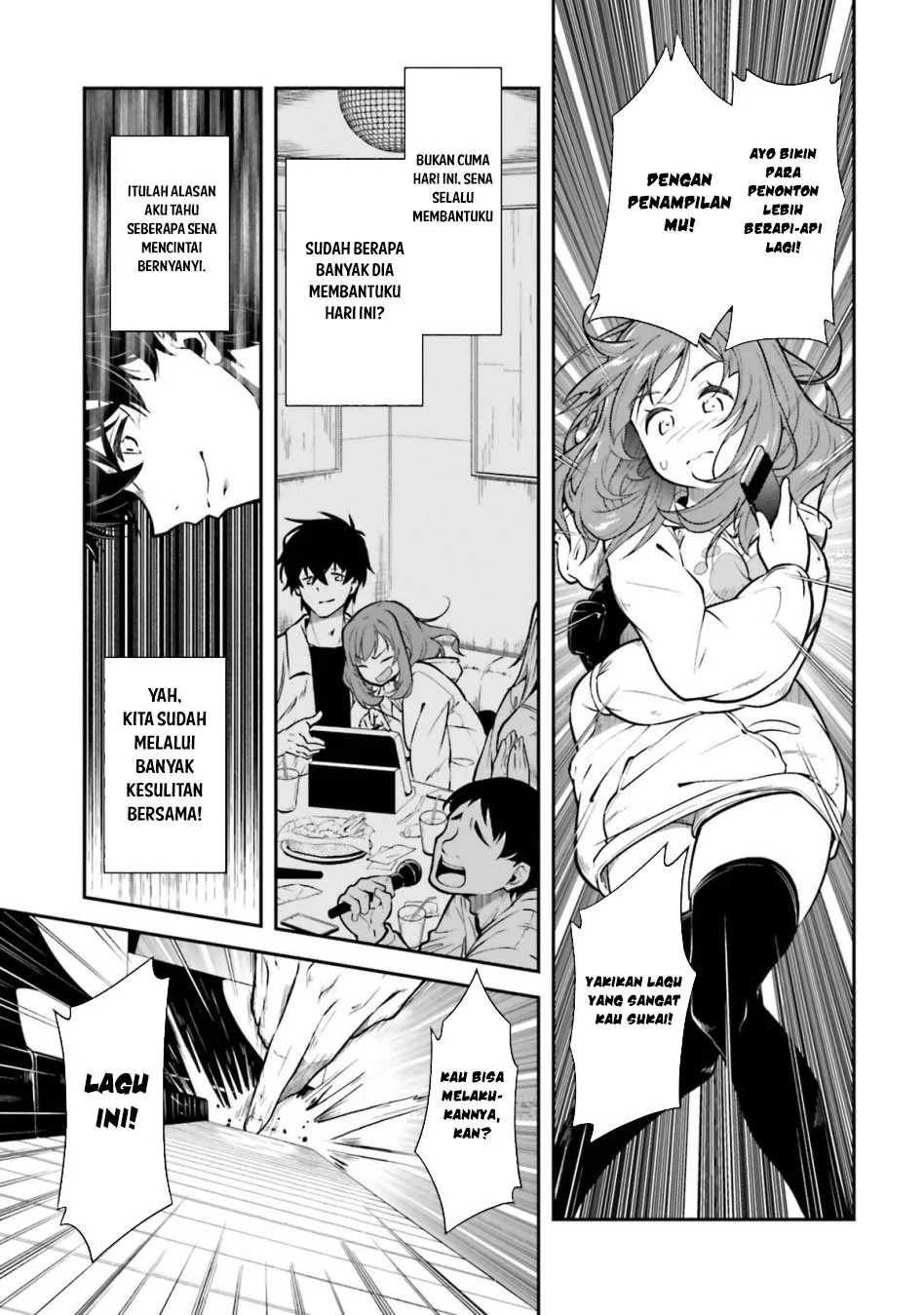 Kokuminteki Idol ni natta Osananajimi ga, Boro Apartment ni Sunderu Ore no Tonari ni Hikkoshite Kita Ken Chapter 12 Gambar 28