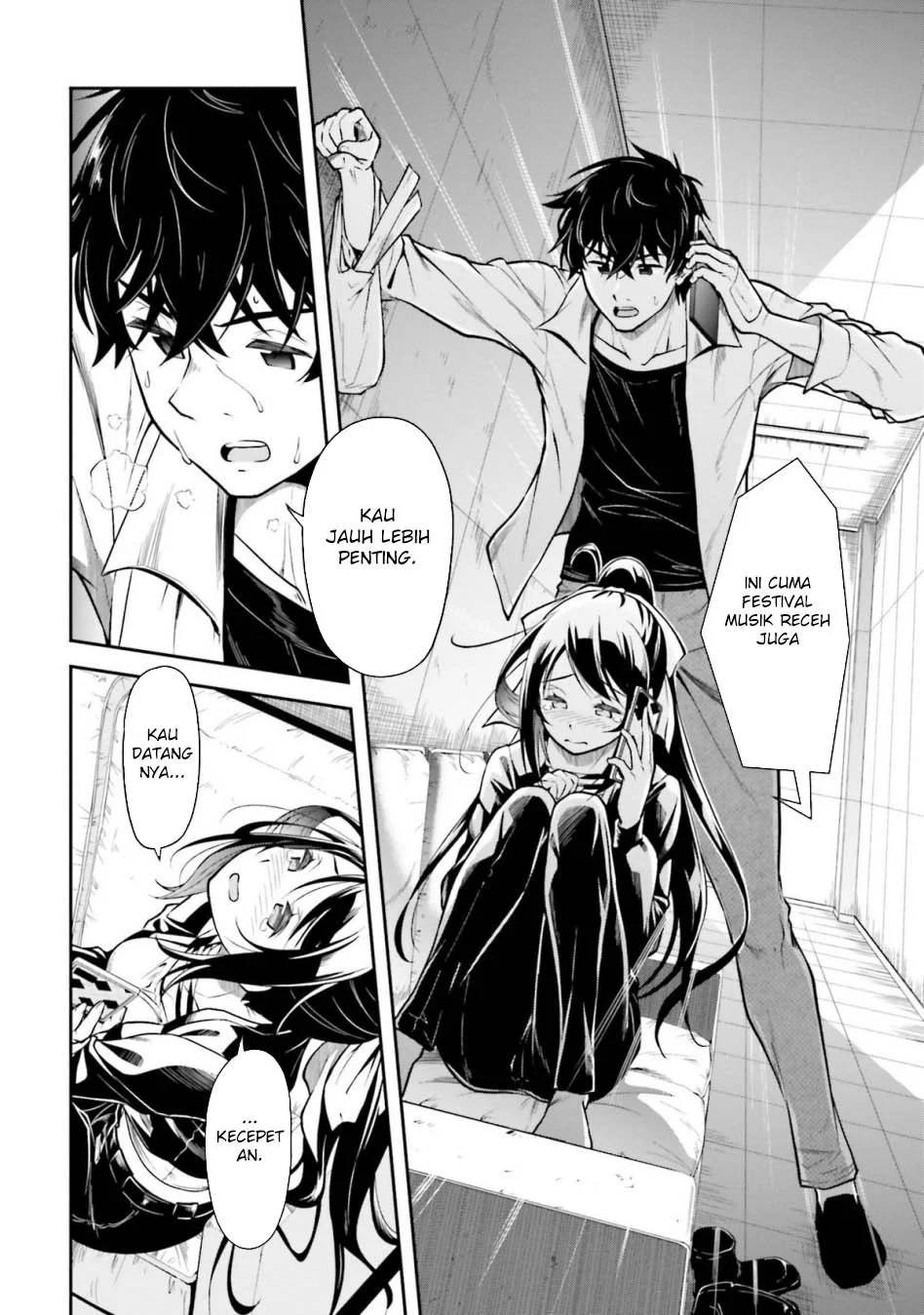 Kokuminteki Idol ni natta Osananajimi ga, Boro Apartment ni Sunderu Ore no Tonari ni Hikkoshite Kita Ken Chapter 13 Gambar 14