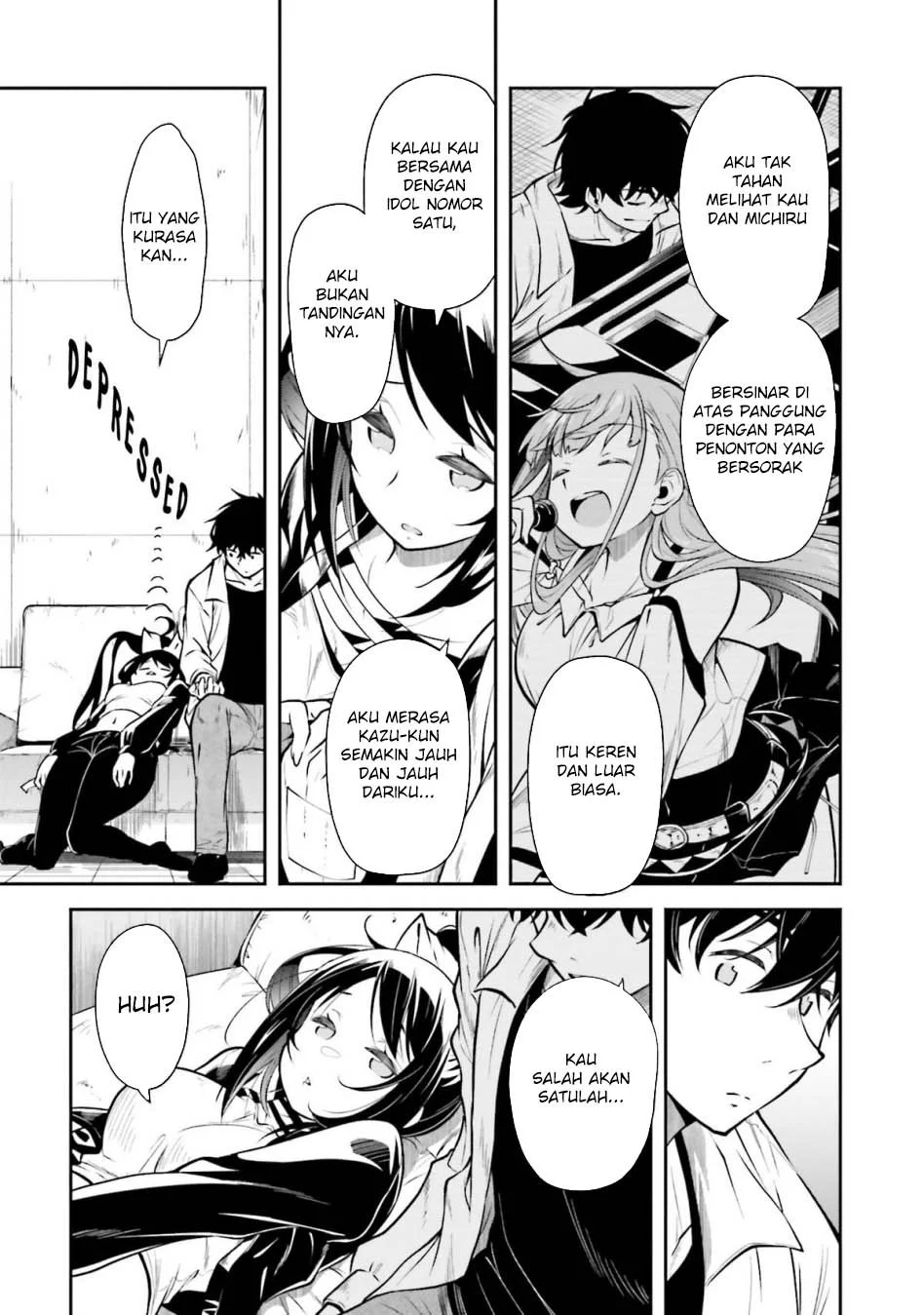 Kokuminteki Idol ni natta Osananajimi ga, Boro Apartment ni Sunderu Ore no Tonari ni Hikkoshite Kita Ken Chapter 13 Gambar 21