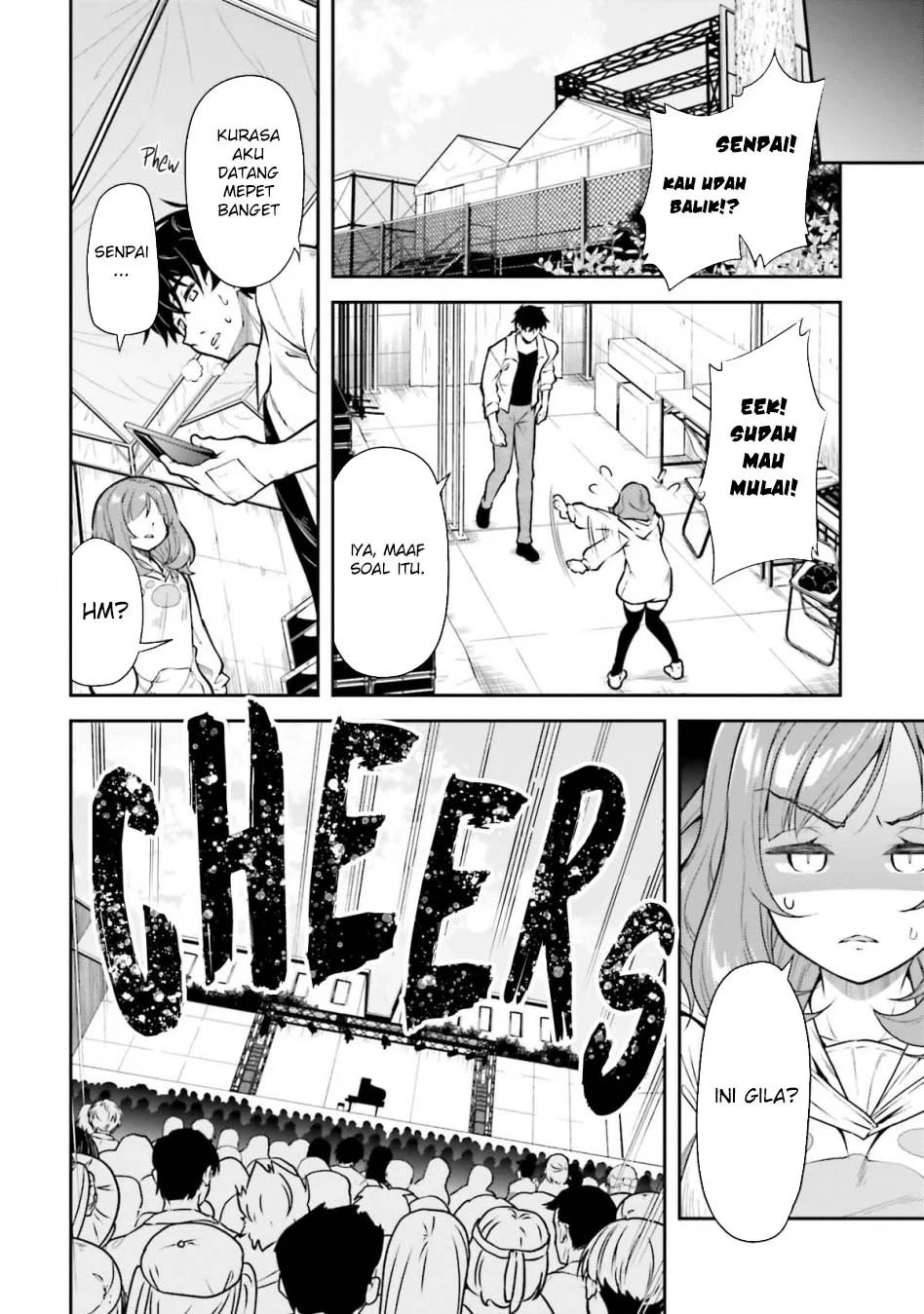 Kokuminteki Idol ni natta Osananajimi ga, Boro Apartment ni Sunderu Ore no Tonari ni Hikkoshite Kita Ken Chapter 13 Gambar 25