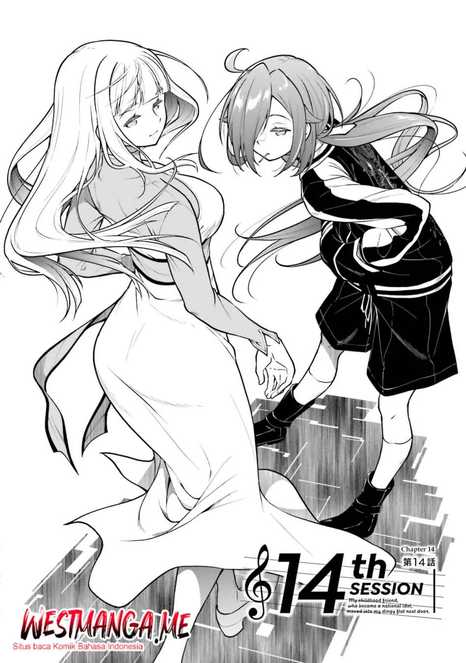 Kokuminteki Idol ni natta Osananajimi ga, Boro Apartment ni Sunderu Ore no Tonari ni Hikkoshite Kita Ken Chapter 14 Gambar 3