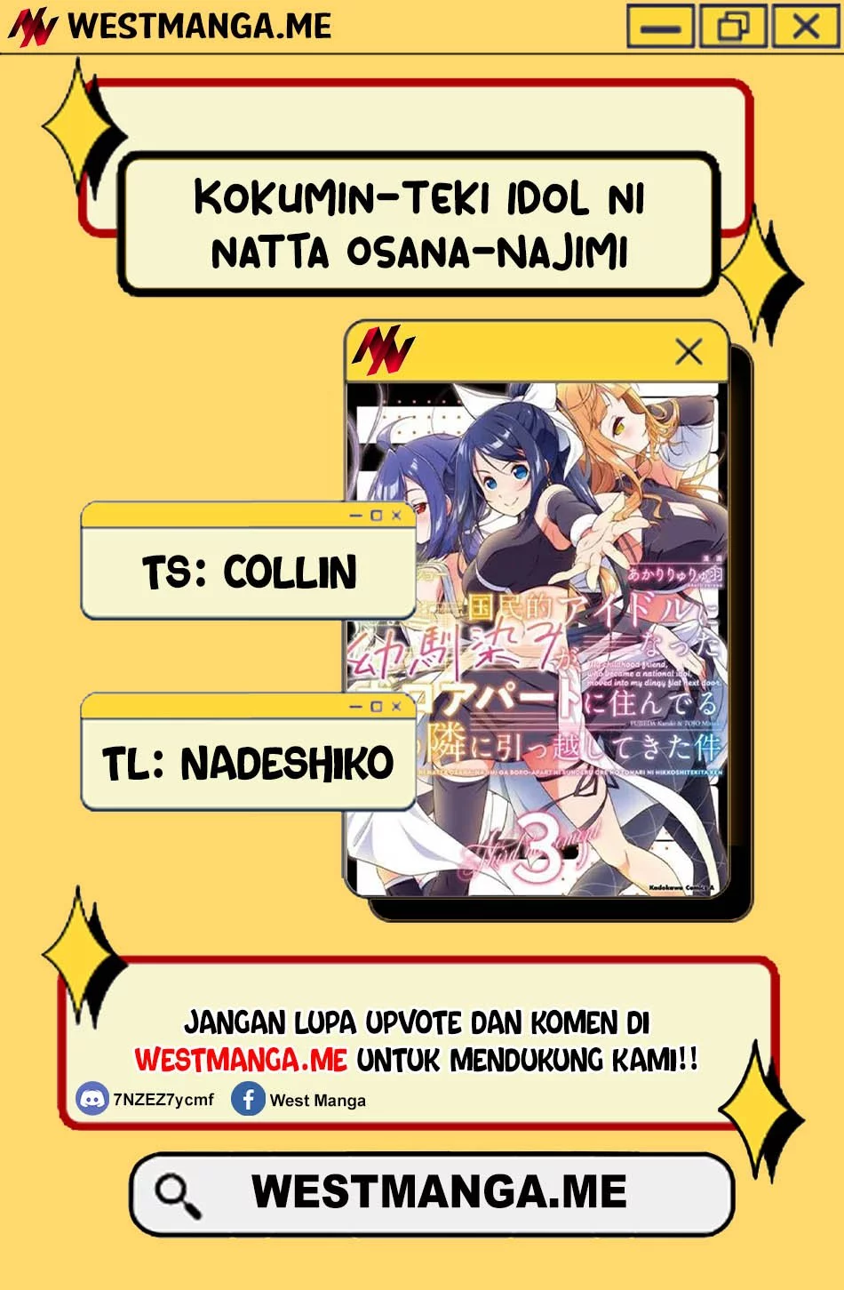 Kokuminteki Idol ni natta Osananajimi ga, Boro Apartment ni Sunderu Ore no Tonari ni Hikkoshite Kita Ken Chapter 14 Gambar 4