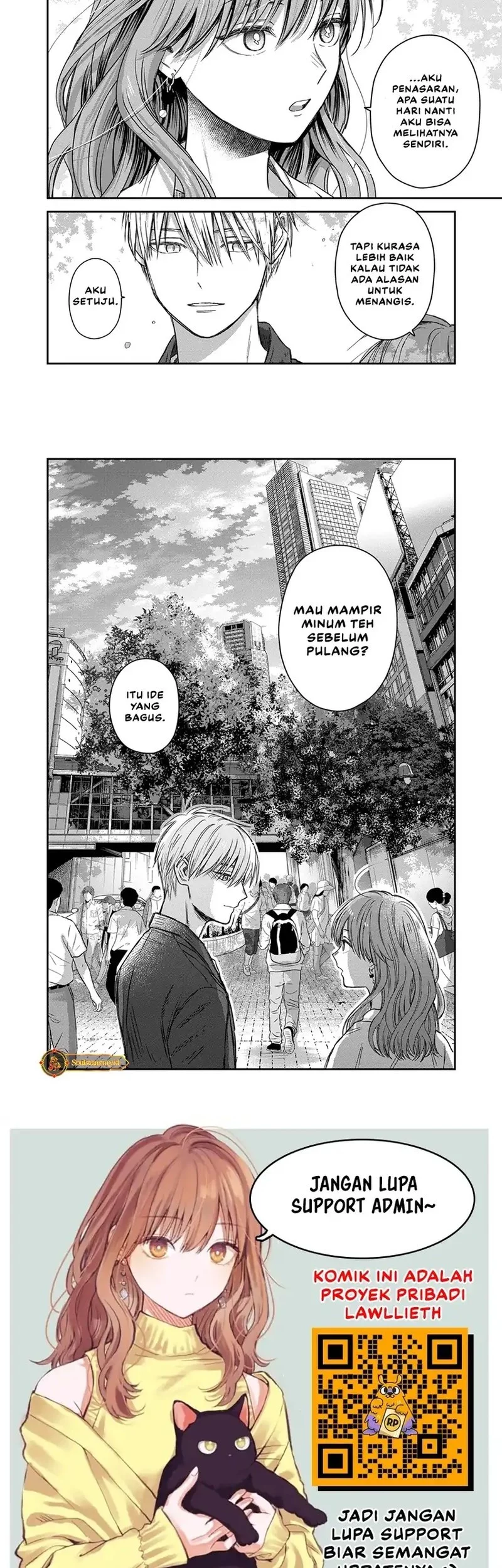 Koori Zokusei Danshi to Cool na Douryo Joshi Chapter 23.5 Gambar 7