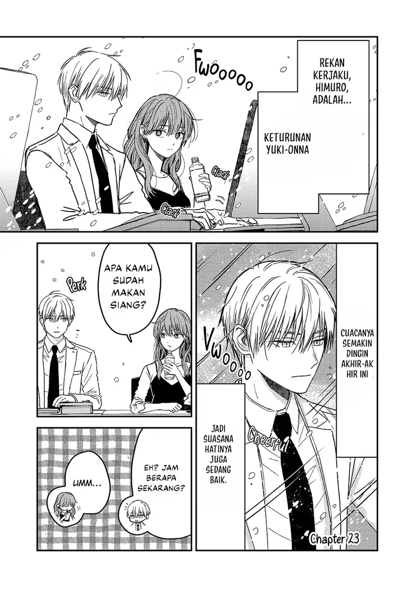 Baca  Koori Zokusei Danshi to Cool na Douryo Joshi Chapter 23 Gambar 2