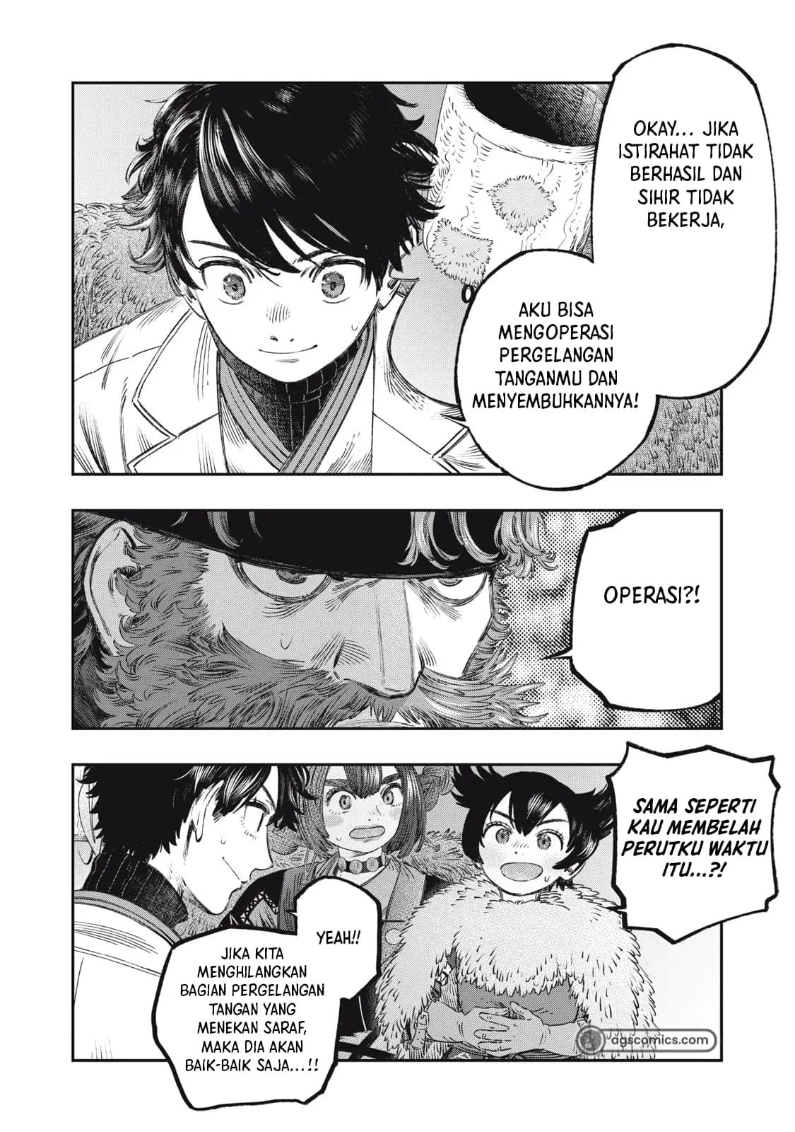Koudou ni Hattatsu Shita Igaku wa Mahou to Kubetsu ga Tsukanai Chapter 32 Gambar 32